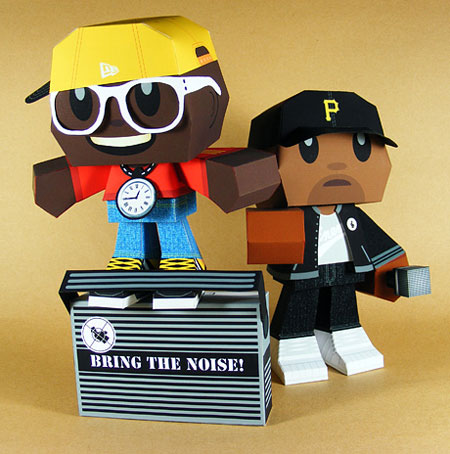 Public Enemy Paper Toy