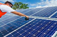 Installing Rooftop Solar Panels (Image credit: depositphotos.com / ©2017 Bloomberg News) Click to Enlarge.