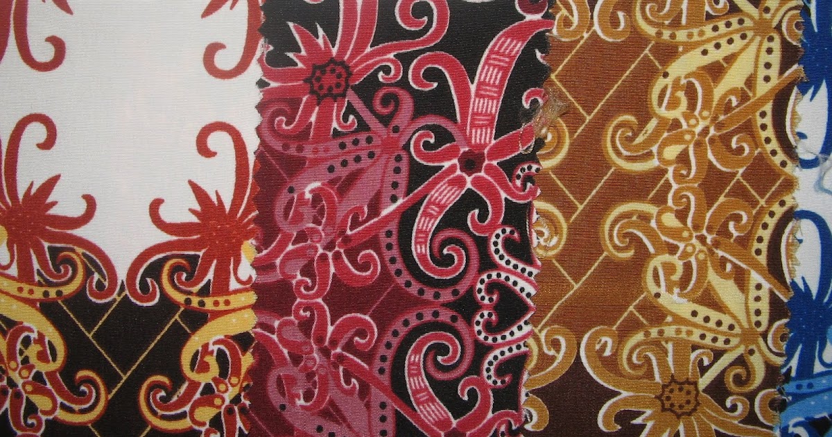 Batik Motif  Dayak  Khas Kalimantan Koleksi Batik Motif  Dayak 