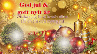 God jul och gott nytt år önskar vi 