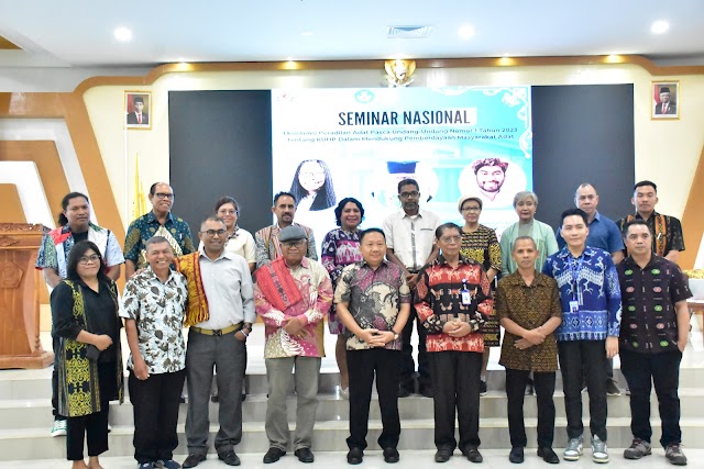 FH Unwira Gelar Seminar Nasional tentang Eksistensi Peradilan Adat