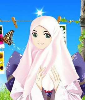 Koleksi Kartun Muslimah - Viral Cinta
