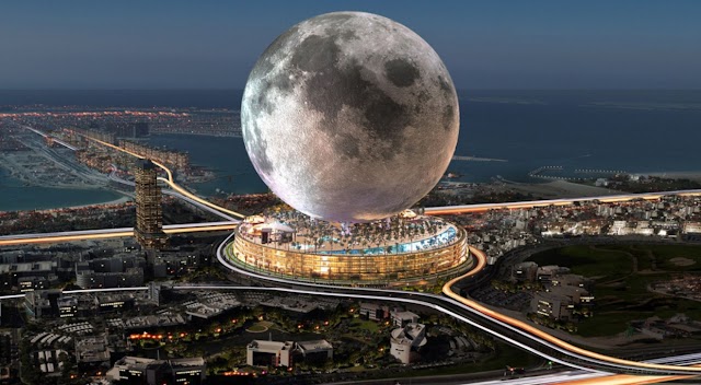 Architektura przyszłości: Odkryj Moon Dubai - kosmiczny kurort w sercu Dubaju!