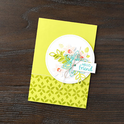 Craft with Beth: Stampin' Up! Snowflake Showcase Promotion Card Sample Graphic