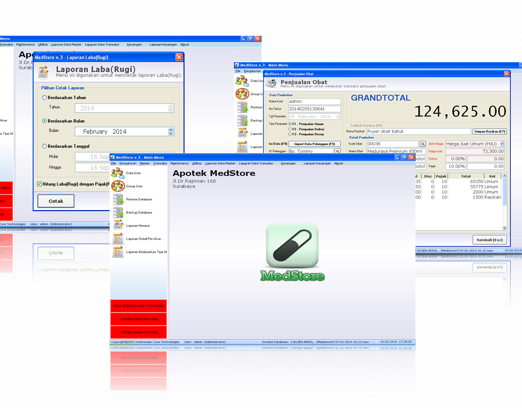 Aplikasi Software Apotik Indonesia