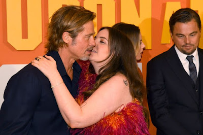 The Actress who Stole a kiss from Brad Pitt