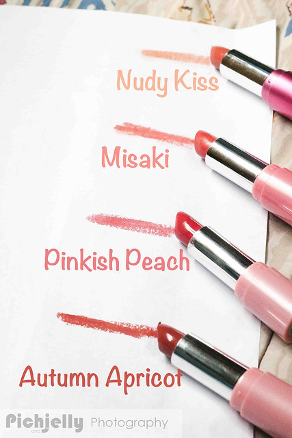 Pixy Cosmetics Lipstick Swatches and Review