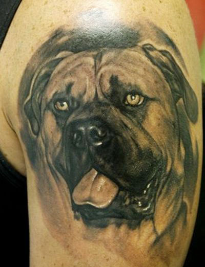 Tattoo Anjing Gambar Seni Tattoo