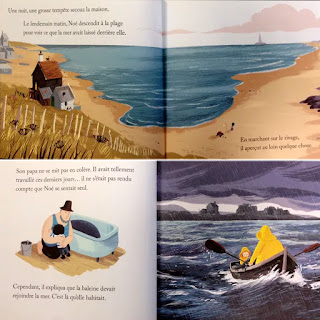 L'enfant et la Baleine, un livre pour enfant sur l'amitié et la solitude de Benji Davies, Editions Milan