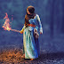 Girl With Fire In Dark Photo Manipulation