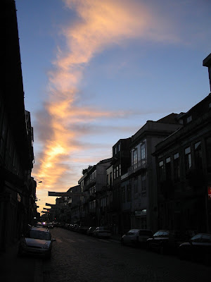 town sky cloud perspective