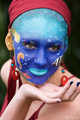 Face Girls Body Painting