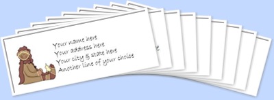 View Christmas Address Labels