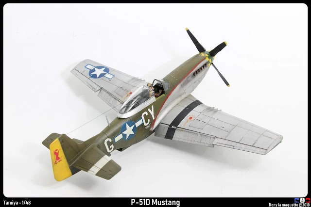 P-51D Mustang de Tamiya au 1/48.