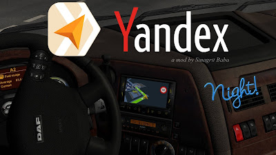 ETS 2 - Yandex Navigator Night Version