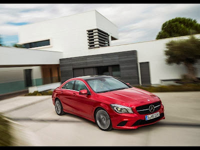  Mercedes-Benz CLA-Class model year 2014 from the interior