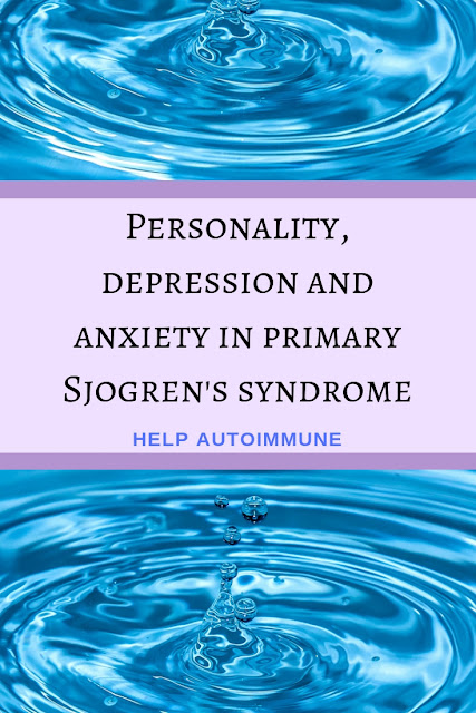 Personality, depression and anxiety in primary Sjogren's syndrome