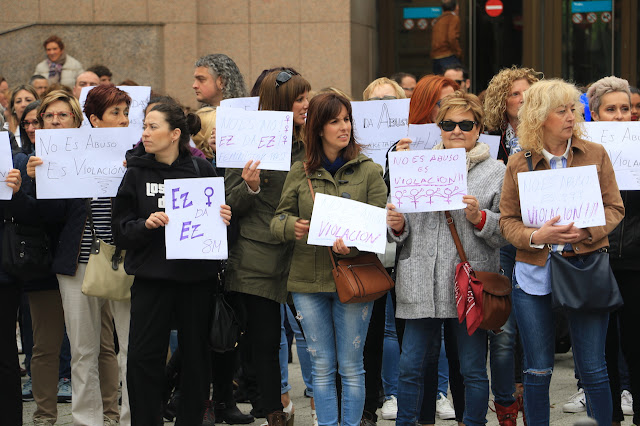 manifestación contra la sentencia a La Manada