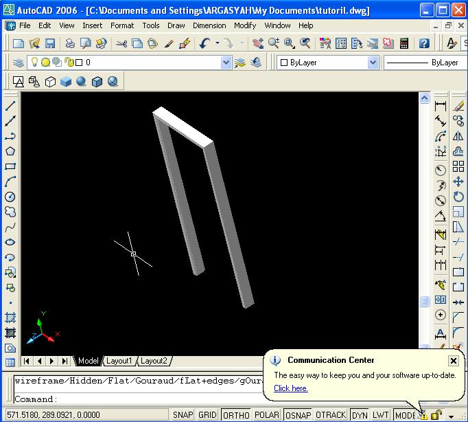 Tutorial Membuat Kusen Pintu Detail 3D Dengan Program 