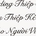 Fonts wedding thiết kế thiệp cưới.