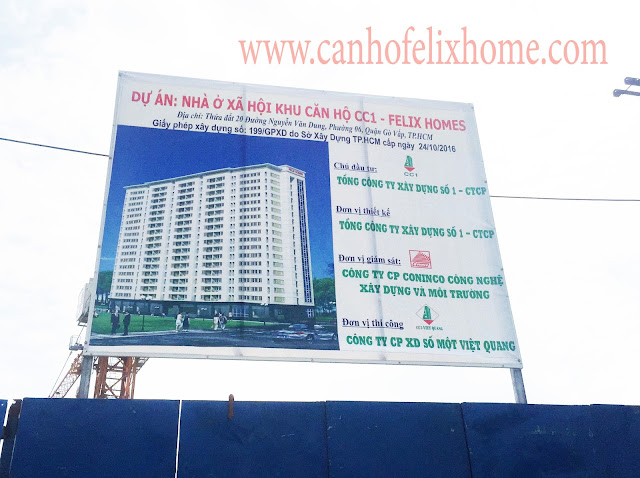 Vị trí căn hộ Felix Home