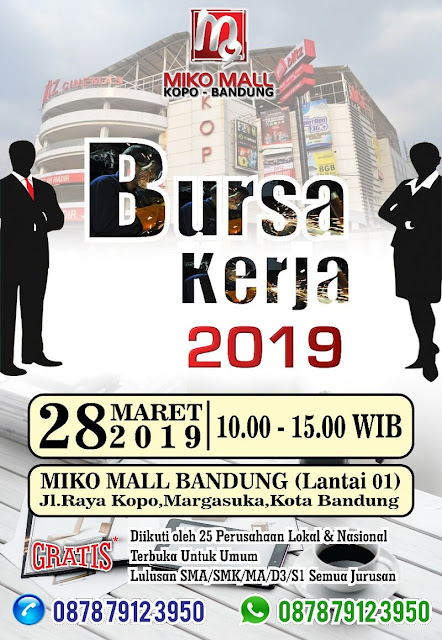 job fair miko mall bandung 2019