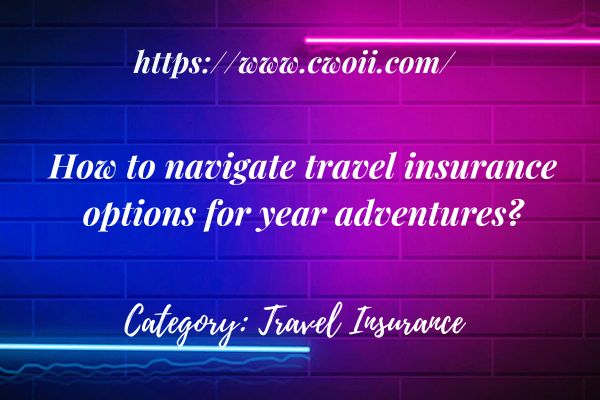 How to navigate travel insurance options for year adventures?