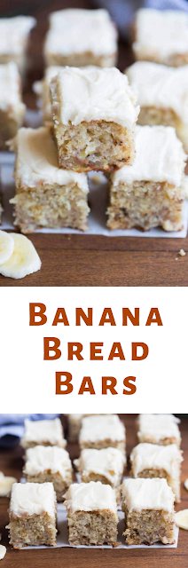 Banana Bread Bars