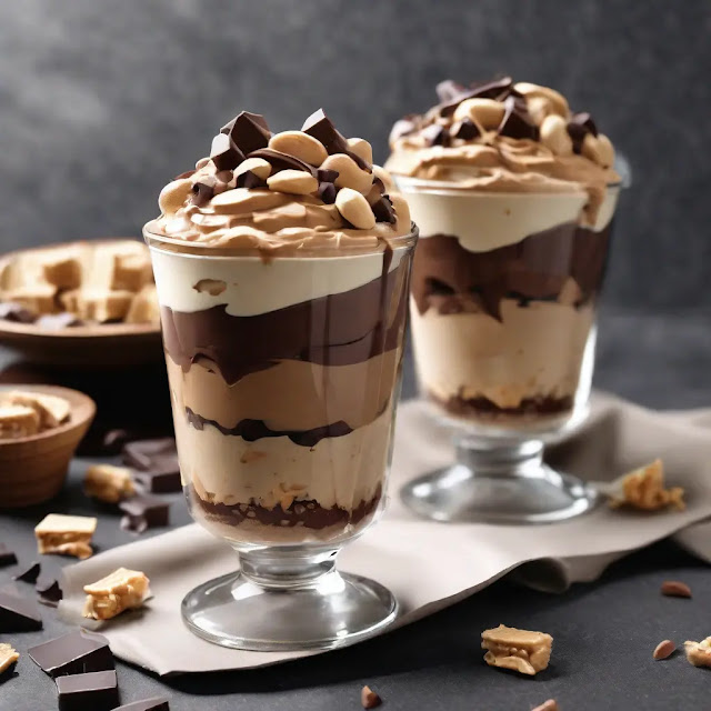Black-and-White Parfaits: Indulgence Redefined