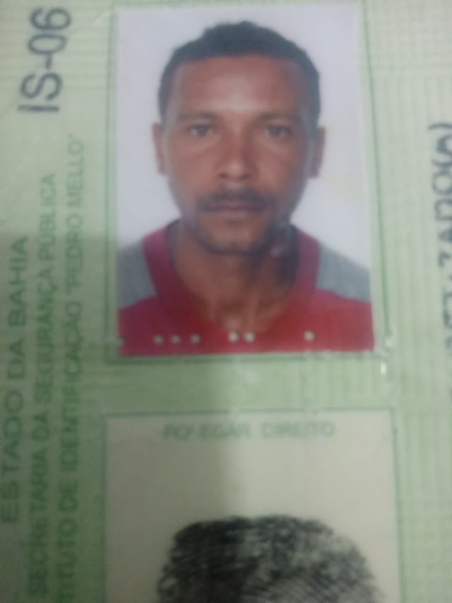 Homem de 44 anos é assassinado a tiros em Ruy Barbosa