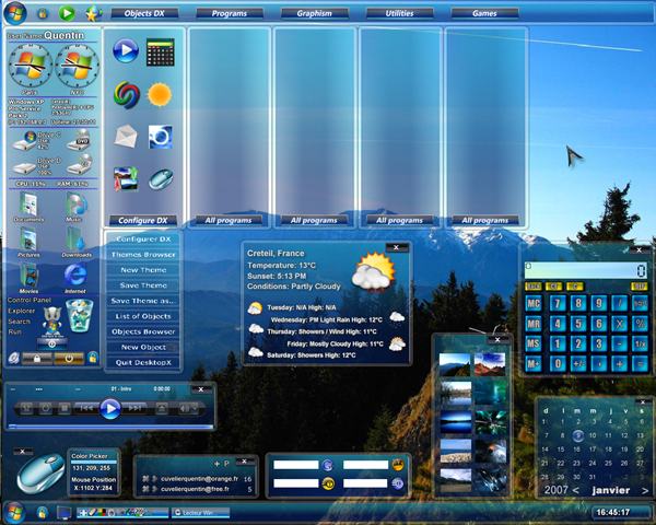 DesktopX 3.2