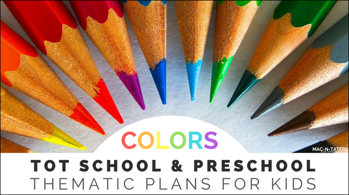 Color Tot School & Preschool Plans