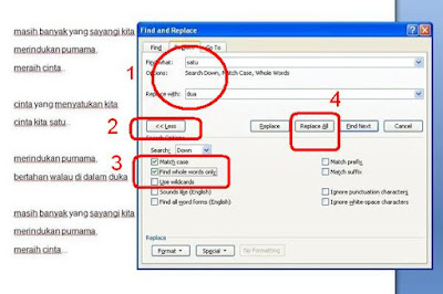 Edit kata dasar salah di ms word
