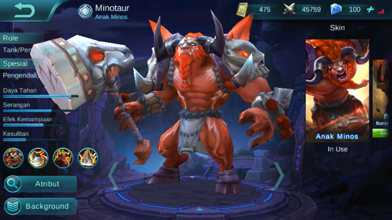 Mobile Legends Minotaur Build Item Dan Strategy Menjadi Tanker