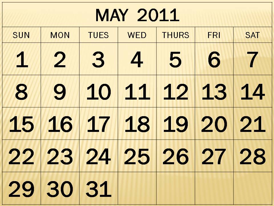 may calendar 2011 images. may calendar 2011 canada.