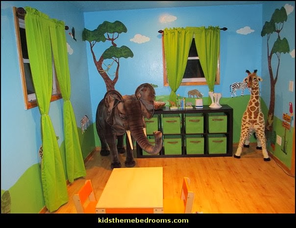 3d wall decor ideas Jungle Theme Wall Decor | 604 x 466