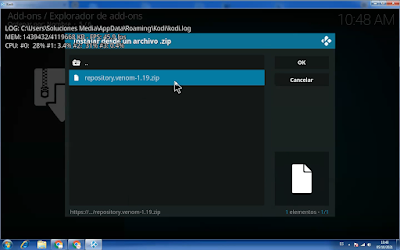 instalar addon Venom en Kodi