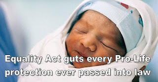 Equality Act guts every pro-life protection ever passed into law