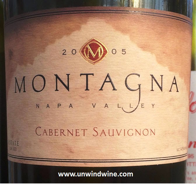 UnwindWine: Montagna Estate Napa Valley Cabernet Sauvignon 2005