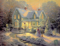 Thomas Kinkade Christmas T Themes