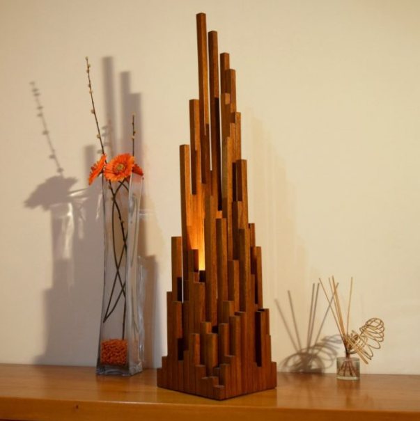 GREAT WOODEN LAMP DESIGN