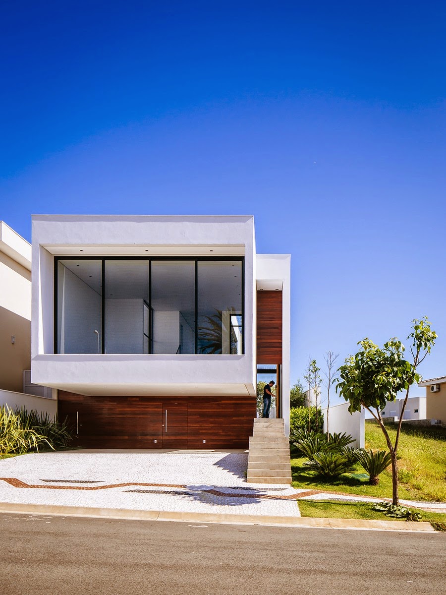 Gambar Denah Arsitektur Modern Rumah Mewah Minimalis 4 Tingkat Di