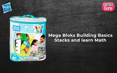 Mega Bloks Building Basics Stacks and learn Math. 