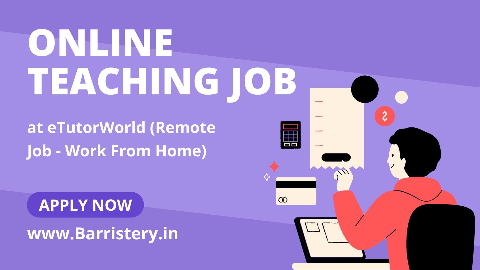 Online Teaching Jobs at eTutorWorld (Remote Job - Work From Home)