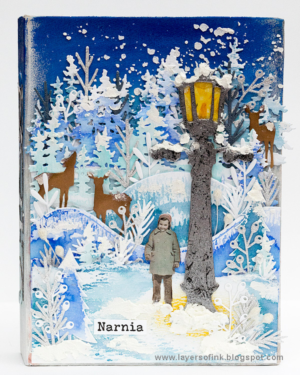 Layers of ink - Narnia December Daily Journal by Anna-Karin Evaldsson