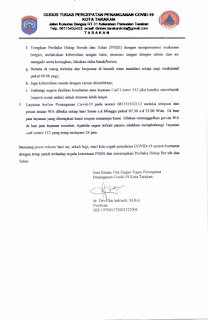 Press Release COVID-19 Tarakan 30 April 2020 - Tarakan Info