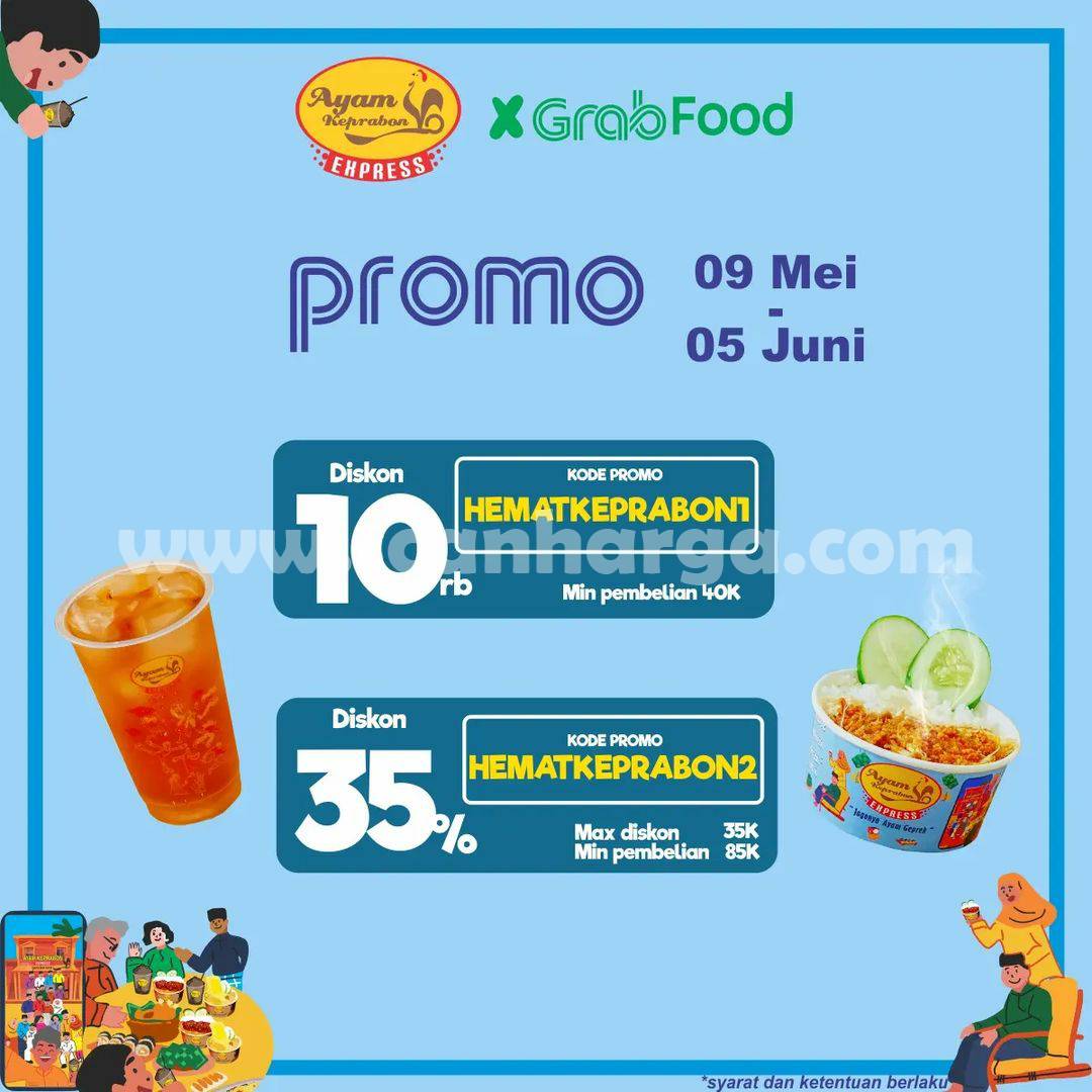 Ayam Keprabon Promo Diskon 35% via Grabfood