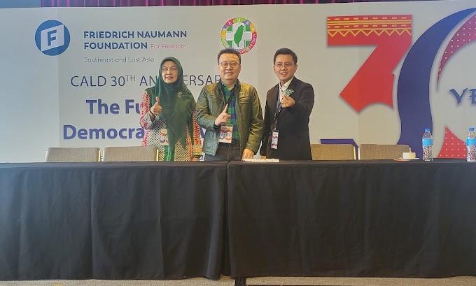 Ardy Susanto wakili PKB Hadiri Konfrensi Internasional (CALD) yang berlangsung di Taipei,