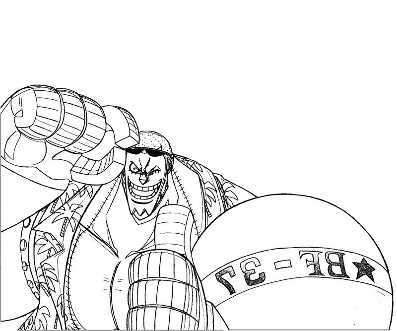 Printable Franky 5 Coloring Page