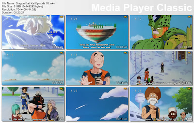 Download Film / Anime Dragon Ball Kai Episode 76 "Jurus Shin Kokoho Ten Shin Han! Son Goku Selamatkanlah Teman-Temanmu" Bahasa Indonesia